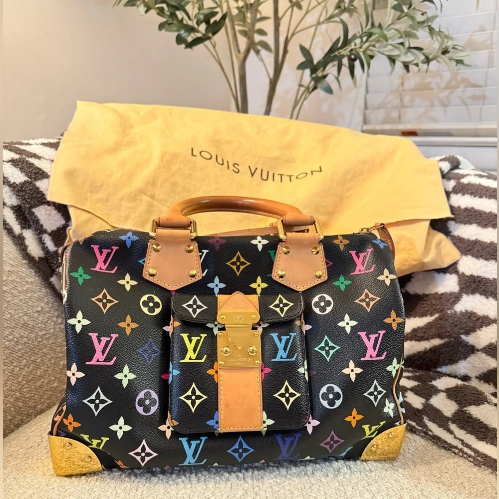 ✨AUTHENTIC✨ Louis Vuitton x Murakami Multicolor Speedy 30